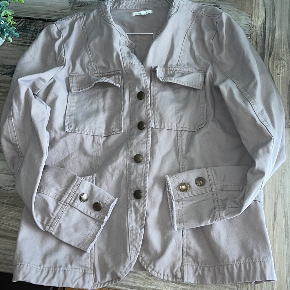 Lavender Jean Jacket